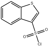 1-BENZOTHIOPHENE-3-SULFONYL CHLORIDE Structural