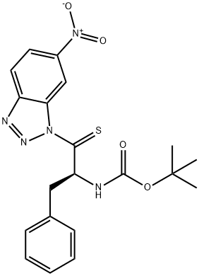 BOC-THIONOPHE-1-(6-NITRO)BENZOTRIAZOLIDE Structural