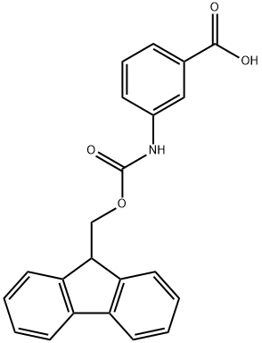 FMOC-3-AMINOBENZOIC ACID Structural