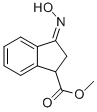 METHYL 3-HYDROXYIMINOINDAN-1-CARBOXYLATE Structural