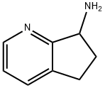 5H-CYCLOPENTA[B]PYRIDIN-7-AMINE, 6,7-DIHYDRO- Structural