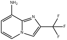 IMidazo[1,2-a]pyridin-8-aMine, 2-(trifluoroMethyl)- Structural