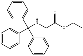 N-(TRIPHENYLMETHYL)GLYCINE ETHYL ESTER Structural