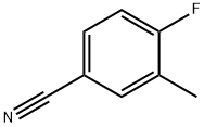 4-Fluoro-3-methylbenzonitrile Structural