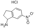 1-AMINO-6-NITROINDAN HYDROCHLORIDE Structural