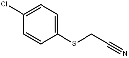 (4-CHLOROPHENYLTHIO)ACETONITRILE Structural