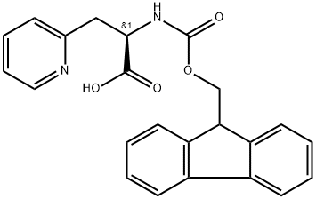 FMOC-D-2-PYRIDYLALANINE Structural