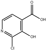 2-CHLORO-3-HYDROXYISONICOTINIC ACID Structural