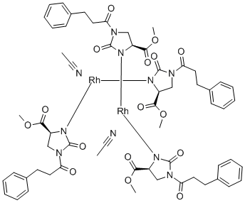 DOYLE DIRHODIUM CATALYST - RH2(4S-MPPIM)4 Structural