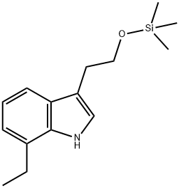 TRIMETHYL SILYL-7-ETHYL TRYPTOPHOL Structural