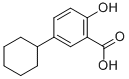 5-cyclohexylsalicylic acid Structural