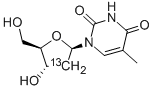 [2'-13C]THYMIDINE