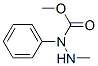 Hydrazinecarboxylic  acid,  2-methyl-1-phenyl-,  methyl  ester Structural