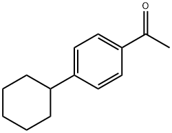 4'-CYCLOHEXYLACETOPHENONE Structural