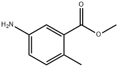 5-AMINO-2-METHYL-BENZOIC ACID METHYL ESTER Structural