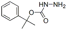Hydrazinecarboxylic acid, 1-methyl-1-phenylethyl ester (9CI) Structural