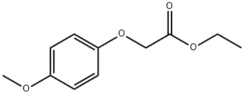 (4-METHOXYPHENOXY) ACETIC ACID ETHYL ESTER Structural