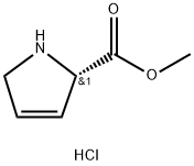 3,4-DEHYDRO-L-PROLINE METHYL ESTER HYDROCHLORIDE Structural