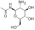 2-ACETAMIDO-2-DEOXY-B-D-GLUCOSYLAMINE Structural