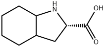 1H-Indole-2-carboxylicacid,octahydro-,(2S)-(9CI) Structural