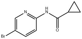 N-(5-bromo-2-pyridinyl)cyclopropanecarboxamide Structural