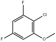 2-CHLORO-3,5-DIFLUOROANISOLE Structural