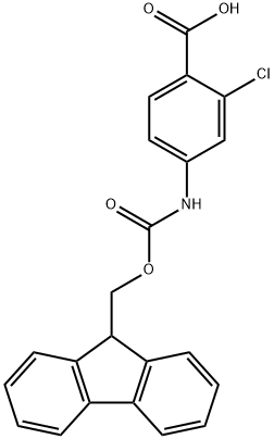 FMOC-4-AMINO-2-CHLOROBENZOIC ACID,N-FMOC-4-AMINO-2-CHLOROBENZOIC ACID