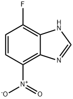 Benzimidazole, 4-fluoro-7-nitro- (8CI) Structural