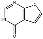 Furo[2,3-d]pyrimidin-4(1H)-one (9CI) Structural