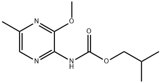 isobutyl 3-Methoxy-5-Methylpyrazin-2-ylcarbaMate Structural