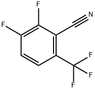 2,3-DIFLUORO-6-(TRIFLUOROMETHYL)BENZONITRILE Structural