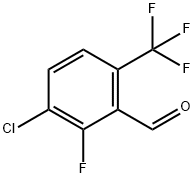 3-CHLORO-2-FLUORO-6-(TRIFLUOROMETHYL)BENZALDEHYDE Structural