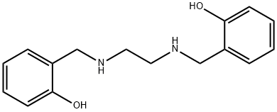 N,N'-BIS(2-HYDROXYBENZYL)ETHYLENEDIAMINE Structural