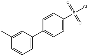 3'-METHYL-BIPHENYL-4-SULFONYL CHLORIDE Structural