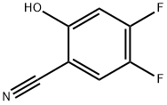 4,5-DIFLUORO-2-HYDROXYBENZONITRILE Structural