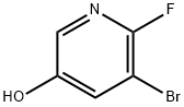 3-BROMO-2-FLUORO-5-HYDROXYPYRIDINE Structural