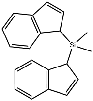 Dimethylbis(indenyl)silane Structural