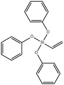 Triphenoxyvinylsilane Structural