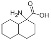 1-AMINO-DECAHYDRO-1-NAPHTHALENECARBOXYLIC ACID Structural