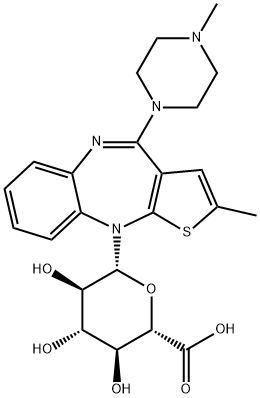 OLANZAPINE GLUCURONIDE Structural