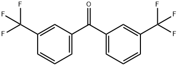 3,3'-BIS(TRIFLUOROMETHYL)BENZOPHENONE Structural