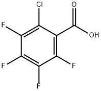 2,3,4,5-TETRAFLUORO-6-CHLOROBENZOIC ACID Structural