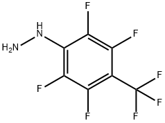 2,3,5,6-TETRAFLUORO-4-HYDRAZINOBENZOTRIFLUORIDE Structural