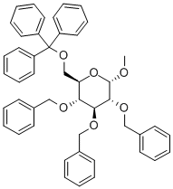 Methyl-6-O-trityl-2,3,4-tri-O-benzyl-α-D-glucopyranoside