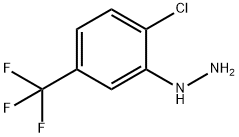 1-[2-CHLORO-5-(TRIFLUOROMETHYL)PHENYL]HYDRAZINE Structural