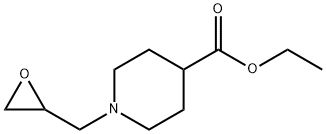 Ethyl 1-oxiranylmethylisonipecotate Structural