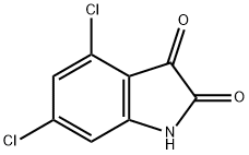 4,6-DICHLORO-1H-INDOLE-2,3-DIONE Structural