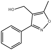 (5-METHYL-3-PHENYL-4-ISOXAZOLYL)METHANOL Structural