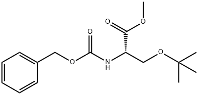 O-TERT-BUTYL-N-CARBOBENZOXY-L-SERINE METHYL ESTER Structural