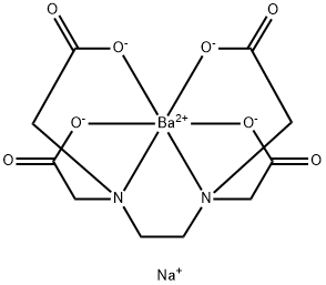 ETHYLENEDIAMINETETRAACETIC ACID DISODIUM BARIUM SALT Structural